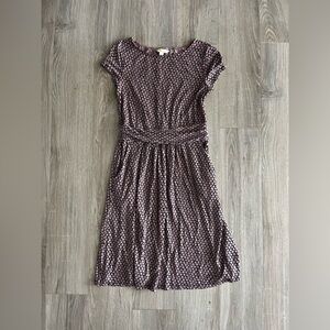 BODEN Amelie Jersey Midi Dress - Womens 4P - Petite - Flower Daisy